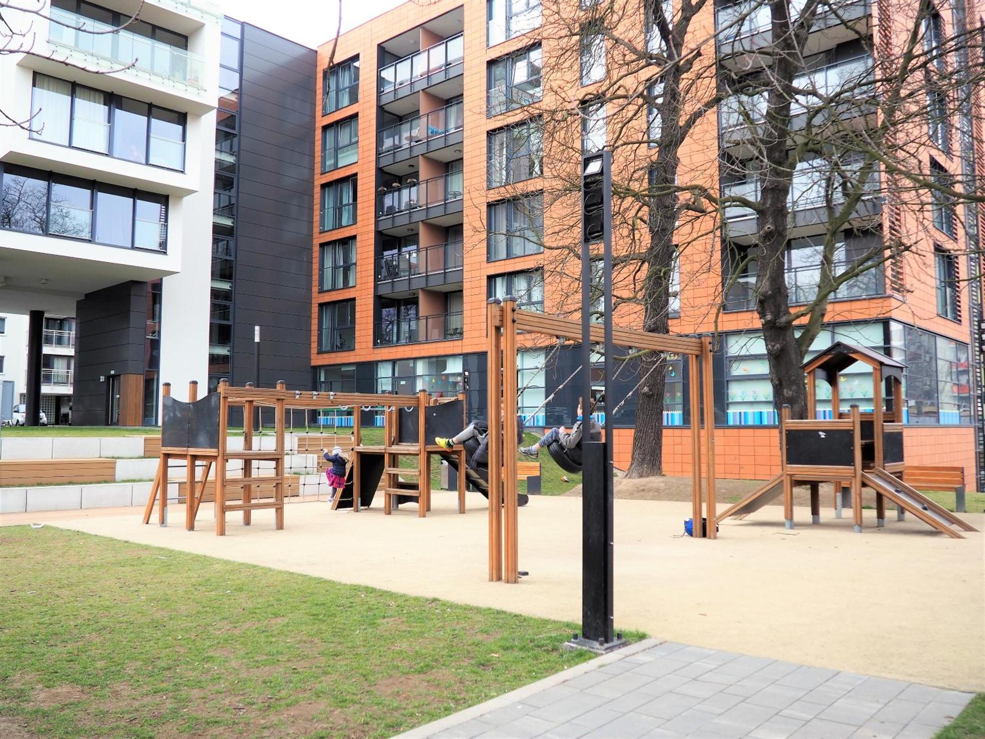 Apartament 3 pokoje, parking, balkon - Gdańsk Centrum Bagian luar foto